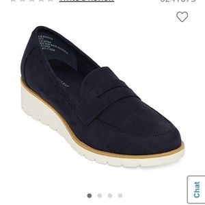 St. Johns Bay Navy Loafers